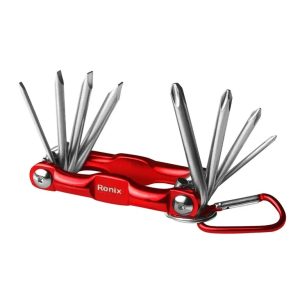 مجموعه 8 عددی پیچ گوشتی تاشو فانتزی رونیکس کد RH-2901