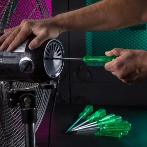 پیچ گوشتی دسته کریستالی 5150 چهارسو رونیکس کد RH-2859
