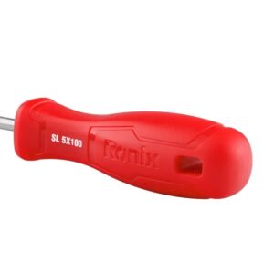 پیچ گوشتی دسته پلاستیکی چهارسو 100×5 رونیکس کد RH-2870
